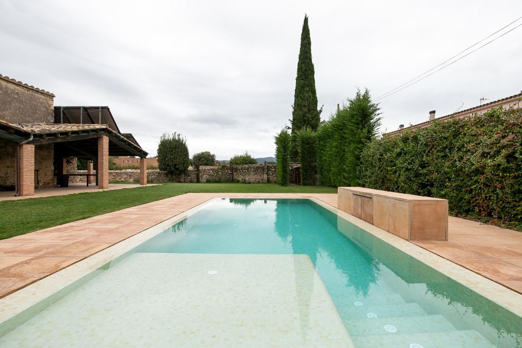 Vila Masia Mas Sastre Con Piscina Cerca De Girona Bordils Exteriér fotografie